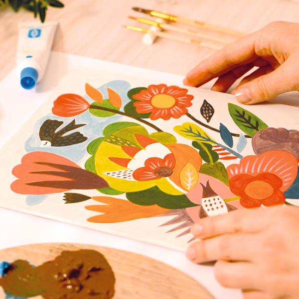 Atelier Grands Augustins, Atelier 23 : Mélange de couleurs - Champs