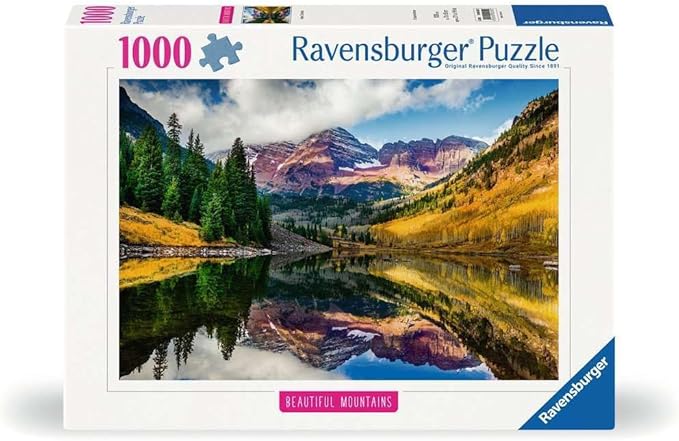 Casse-tête Ravensburger - Beautiful Mountains : Aspen, Colorado - 1000 pièces