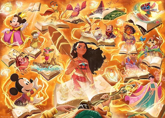 Casse-tête Ravensburger – Éclats du Royaume : Ambre – 1000 pièces