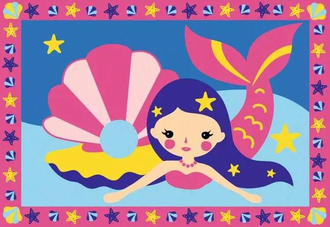 Peinture à numéro CreArt Junior: Sirènes Enchantées