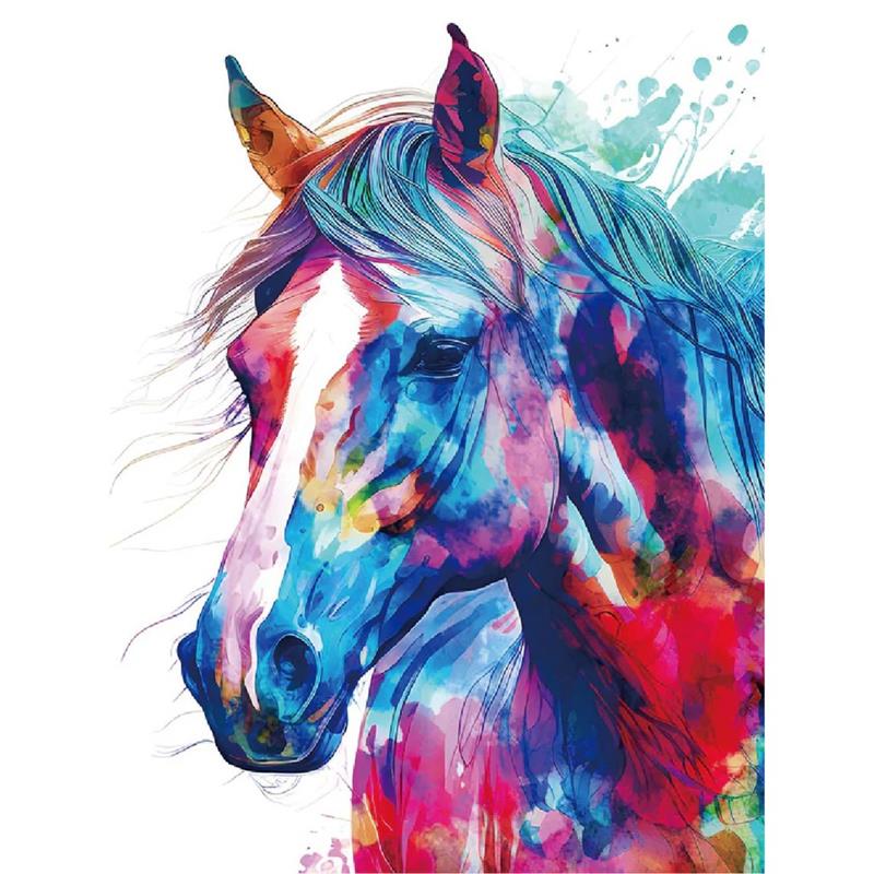 Kit de peinture de diamants - Cheval peint