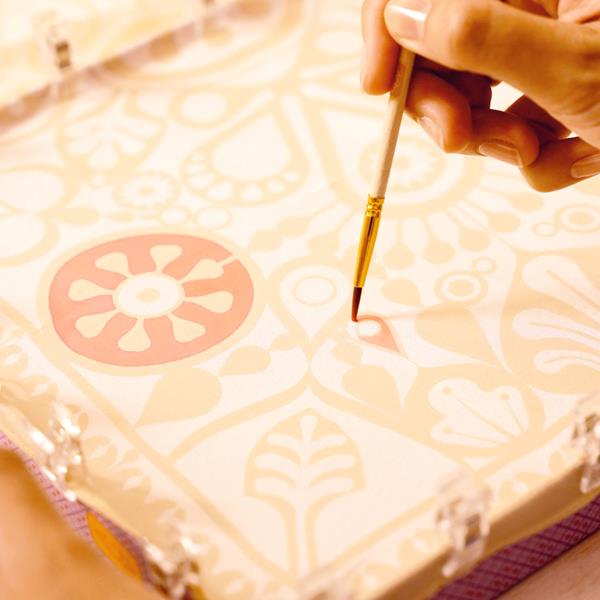 Atelier Grands Augustins, Atelier 11 : Peinture sur soie - Pétale