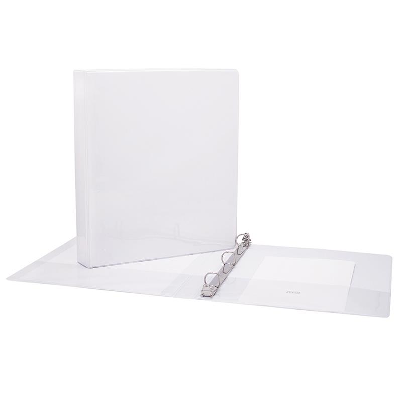 1 D-Ring Binder - White