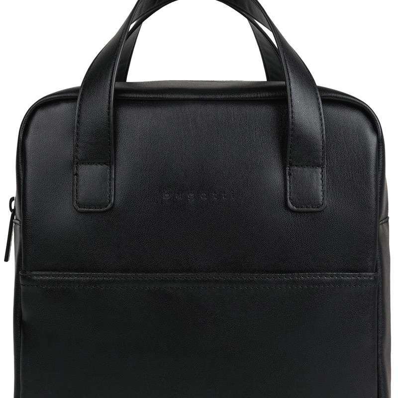 Bugatti Lunch Bag – Charcoal - Closed up look