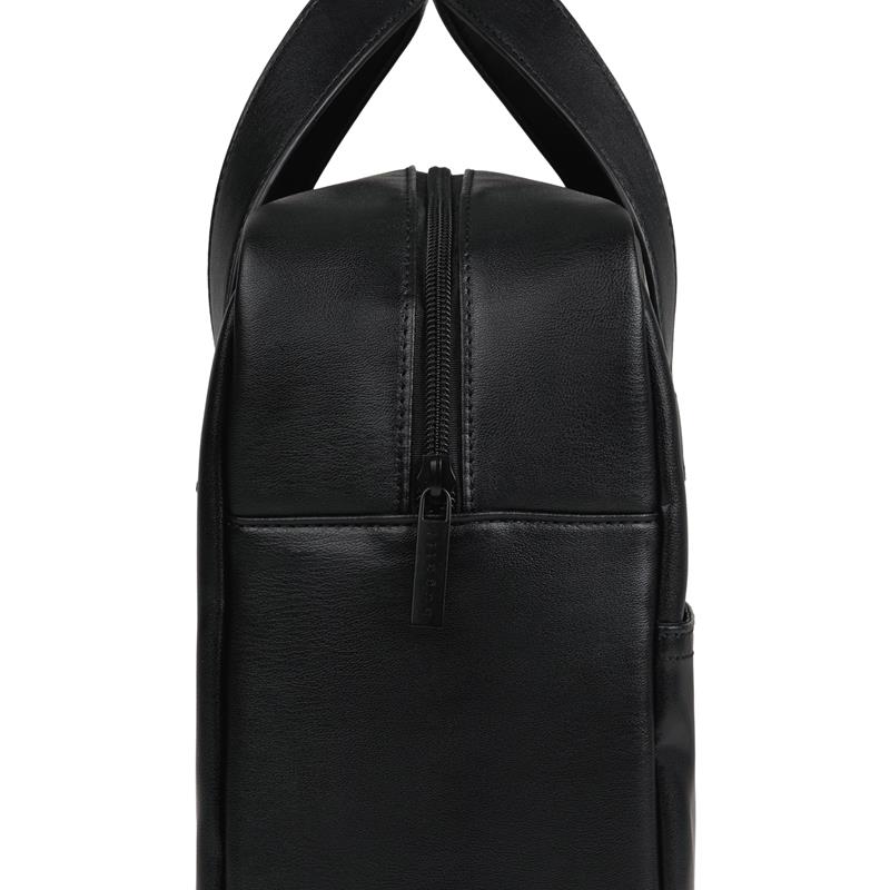 Bugatti Lunch Bag – Charcoal - Side view