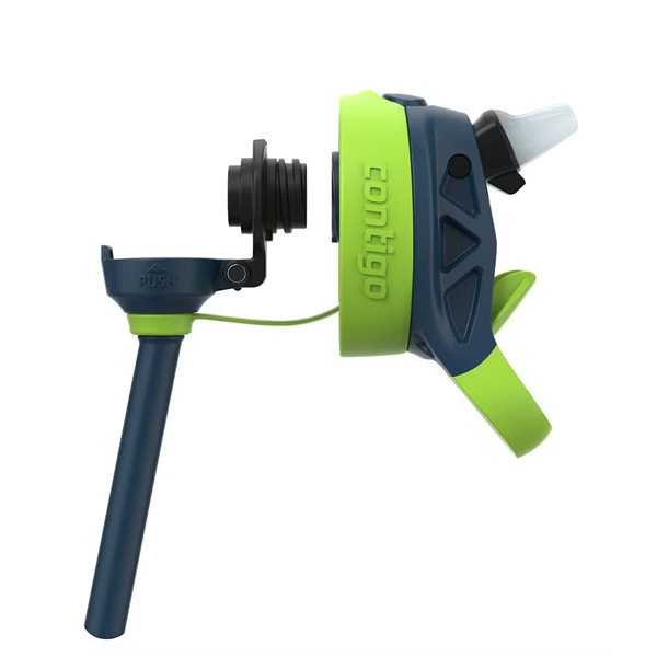 Bouteille d’eau Contigo pour enfants antifuite avec paille Aubrey 14 oz - Cool Lime