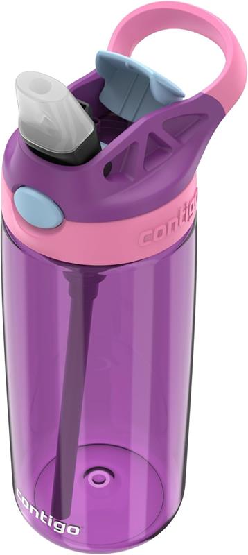 Bouteille d’eau Contigo pour enfants antifuite avec paille Aubrey 20 oz - Raisin