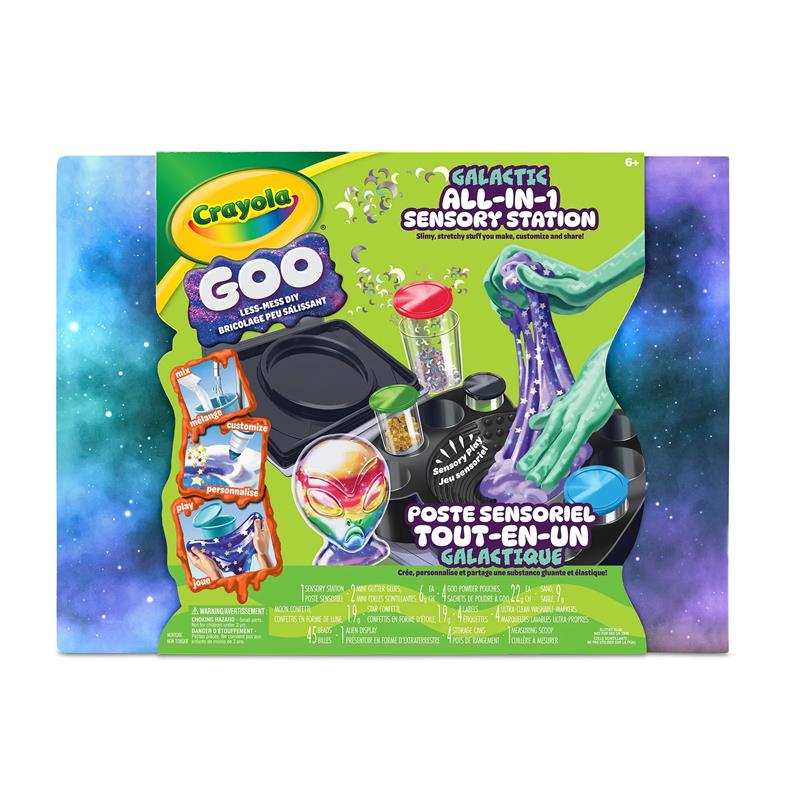 Crayola Galactic Goo All-in-1 Sensory Station