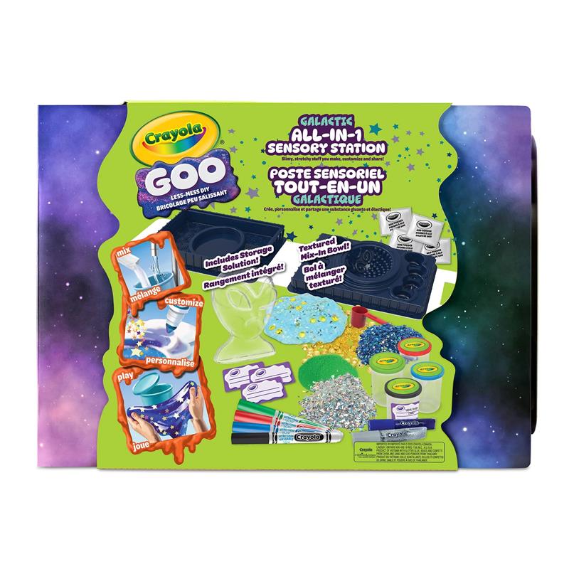 Crayola Galactic Goo All-in-1 Sensory Station