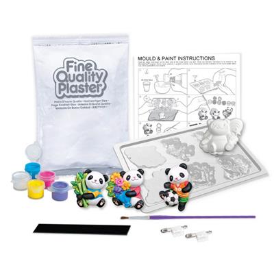 Mouler & peindre - Panda adorable