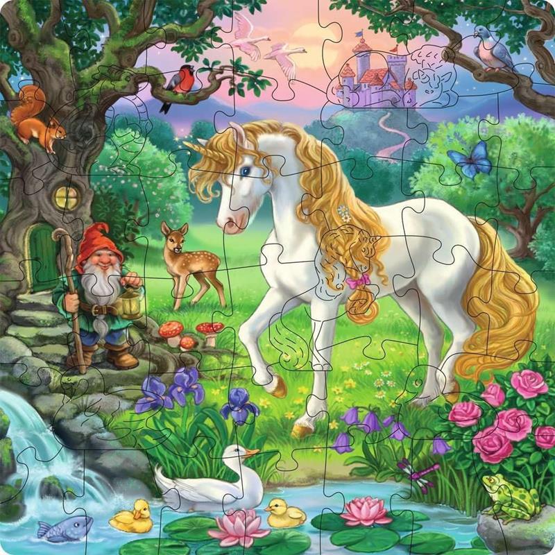 Ravensburger Wooden Puzzle – Unicorn – 44 Pieces