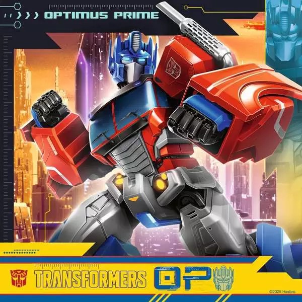 Casse-tête Ravensburger - Les Transformers - 3 x 49 pièces