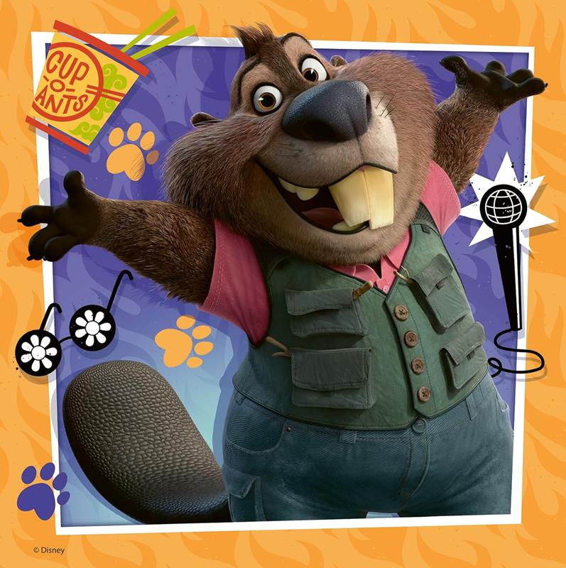 Casse-tête Ravensburger - Zootopia 2 - 3 x 29 pièces