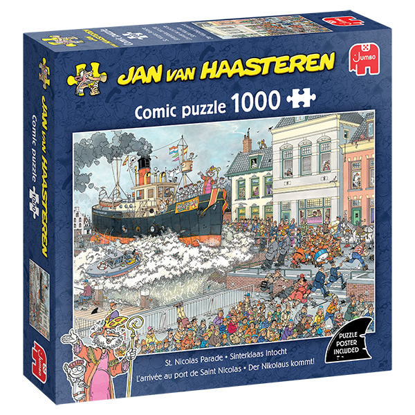 Casse-tête Jan Van Haasteren - Parade de Saint Nicolas - 1000 pièces