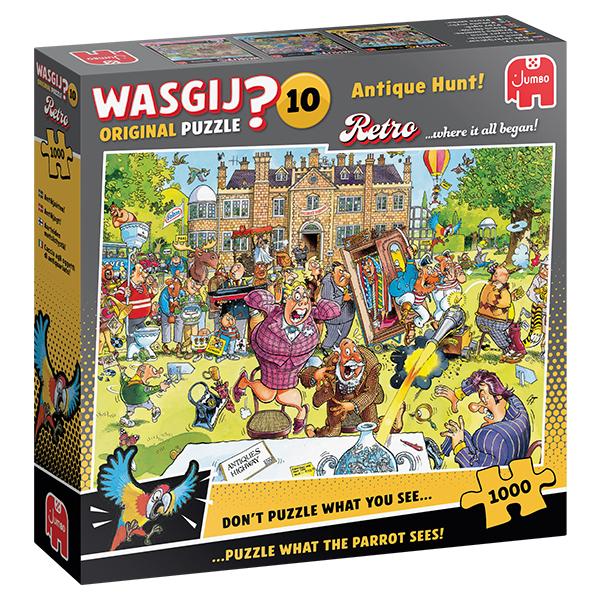 Wasgij? Retro Puzzle No. 10 – Antique Hunt! – 1000 Pieces
