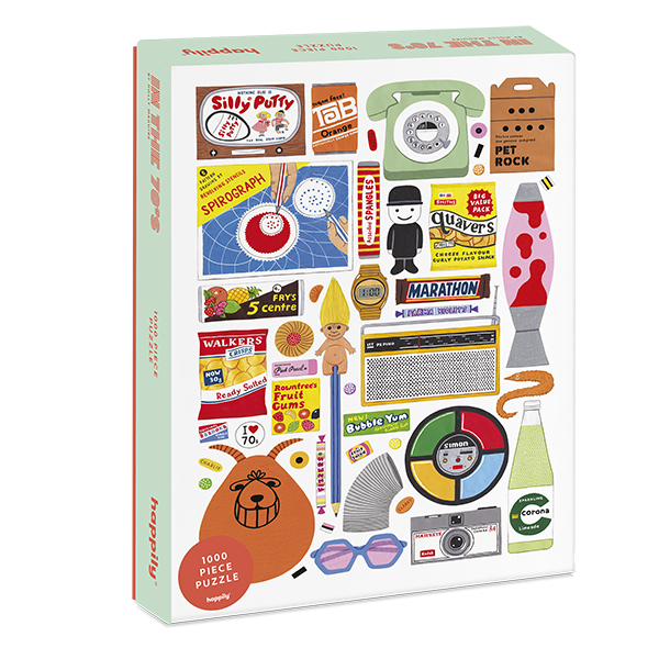 Happily Puzzle - In the 1970s by Holly Maguire - 1000 Pieces