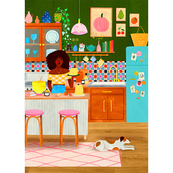 Holiyay Puzzle – Pancake Day by Laura Lhuilier – 1000 Pieces