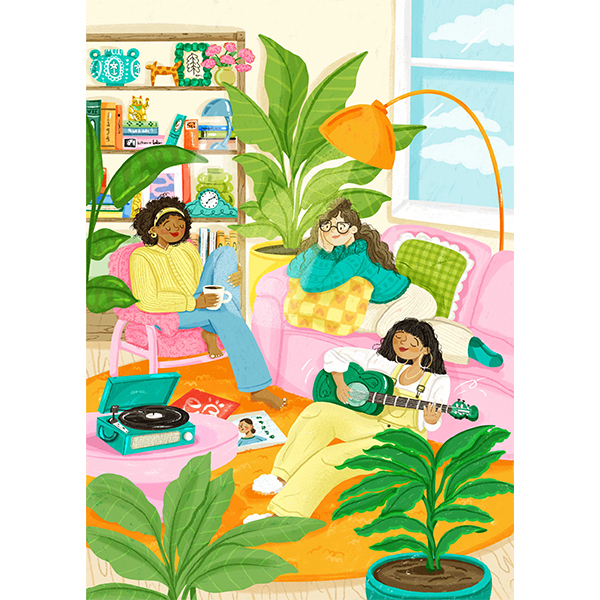 Holiyay Puzzle – Hanging Out by Chiara Celini – 1000 Pieces