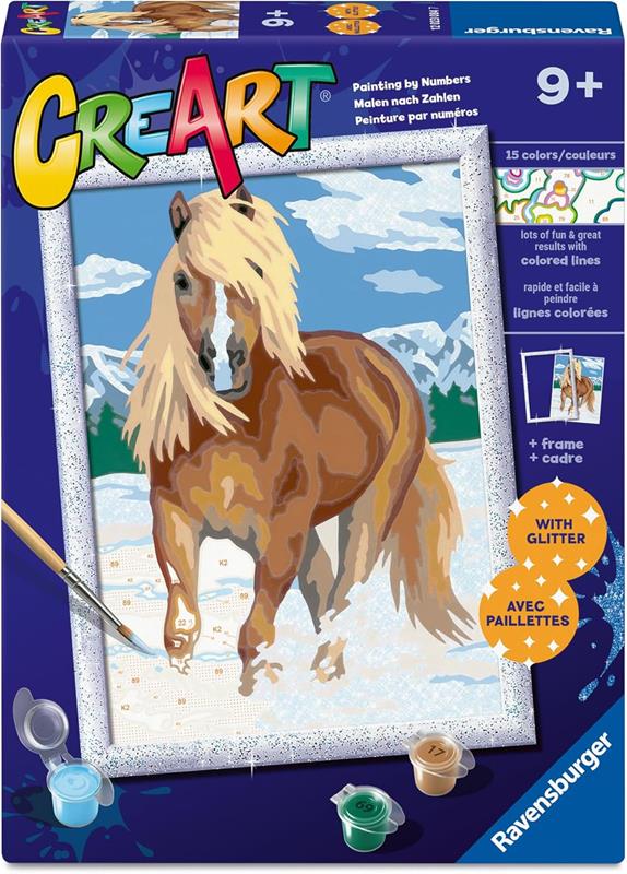 Peinture à numéro - CreArt : Le Cheval Royal