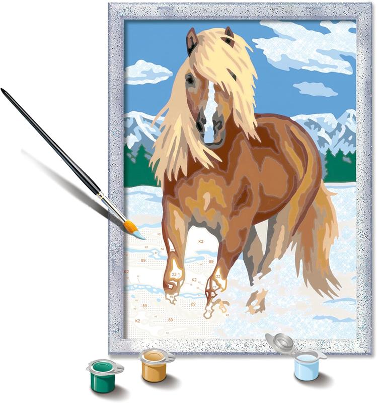 Peinture à numéro - CreArt : Le Cheval Royal