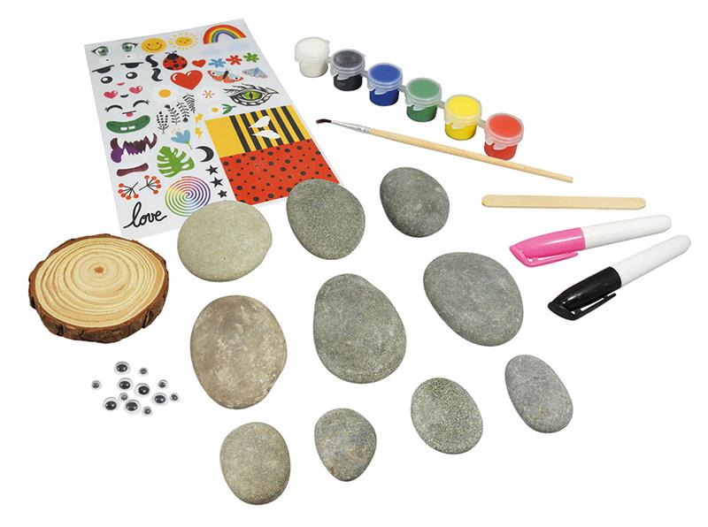 Buki France 4 all Kids - Peinture sur galets