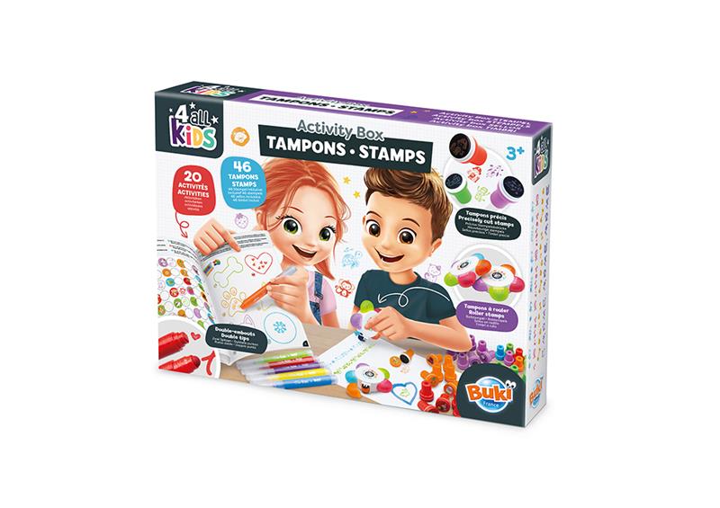 Buki France 4 all Kids - Boîte d'activité - Tampons