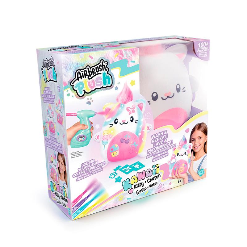 Airbrush Plush - Peluche chaton Kawaii