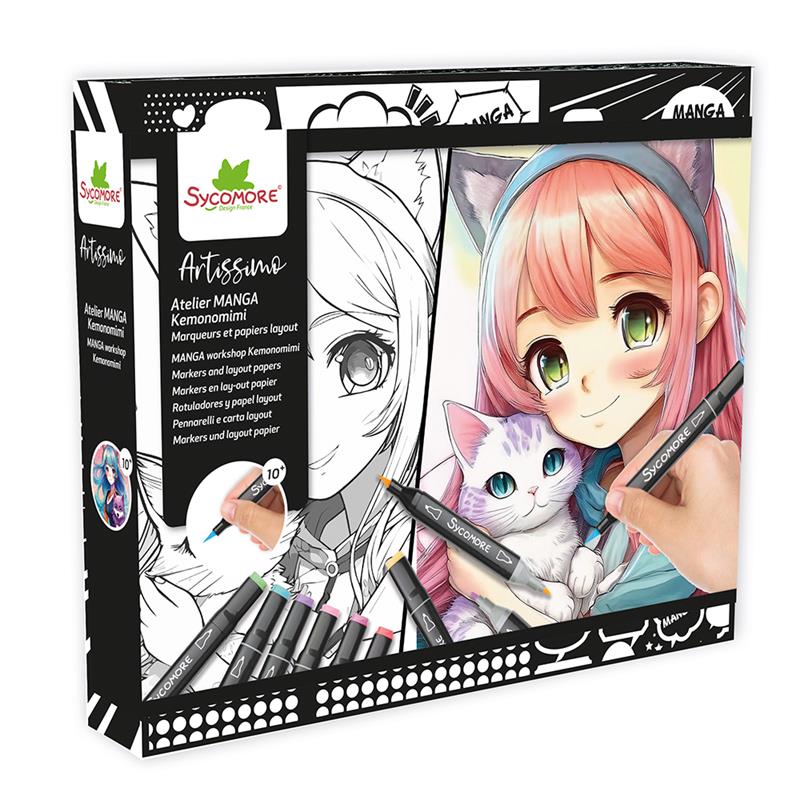 Artissimo- Atelier Manga avec marqueurs - Kemonomimi