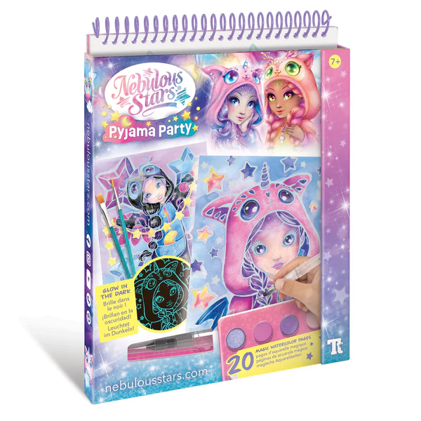 Nebulous Stars Magic Watercolour Book - Pyjama Party