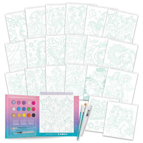 Nebulous Stars Magic Watercolour Book - Pyjama Party