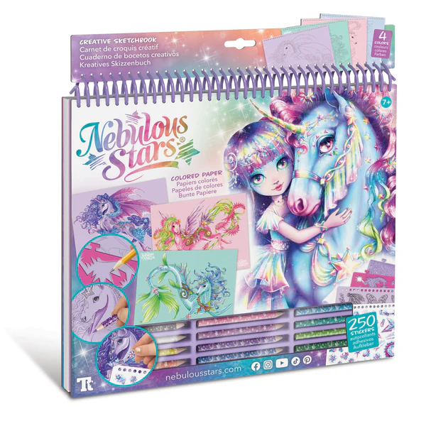 Nebulous Stars Creative Sketchbook - Feraliaz