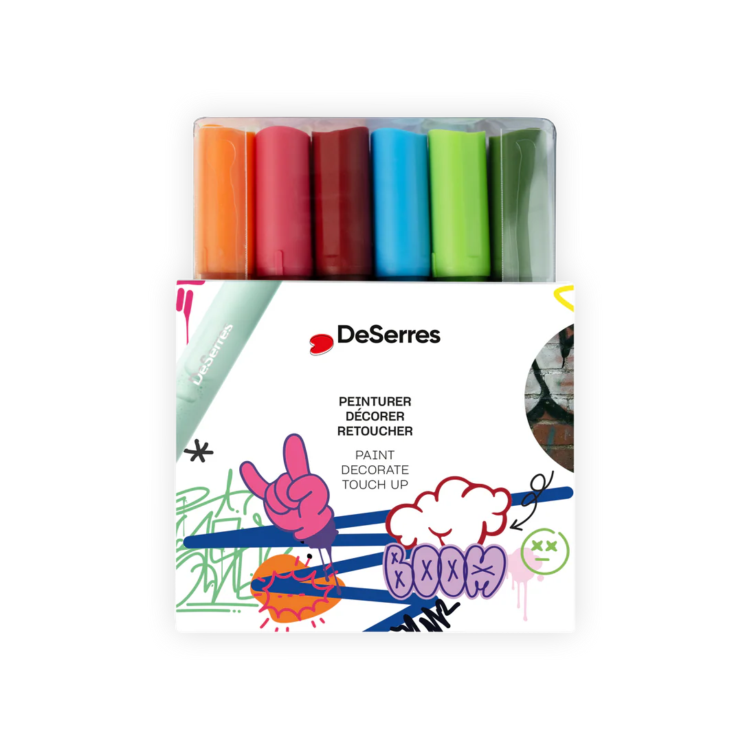 Marqueurs acryliques DeSerres 2mm - 36 marqueurs