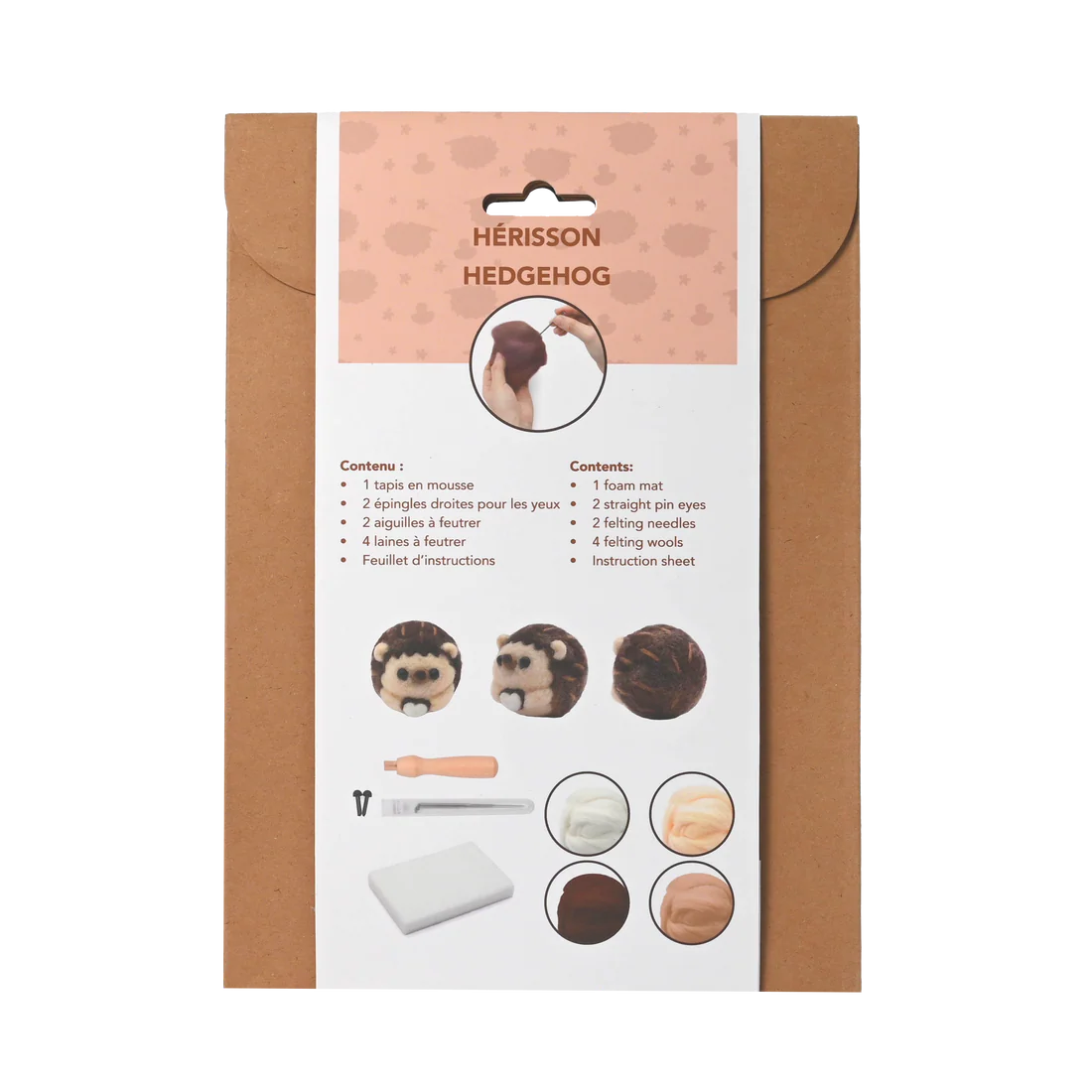 DIY Crochet Kit - Hedgehog