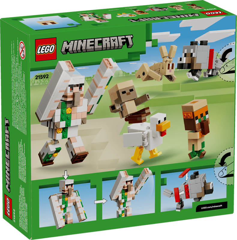 LEGO Minecraft - L'attaque du désert du Poulet chevauché