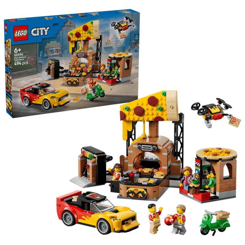 LEGO City - Pizza Delivery Experience