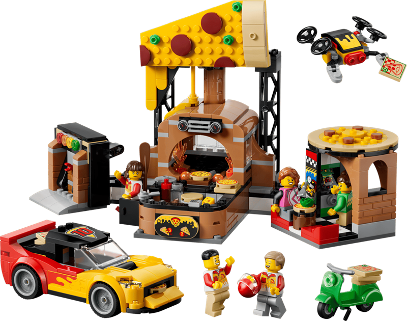 LEGO City - Pizza Delivery Experience