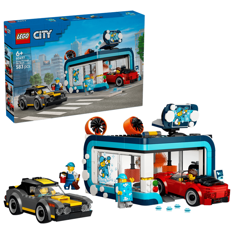 LEGO City - Drive-Through Car Wash