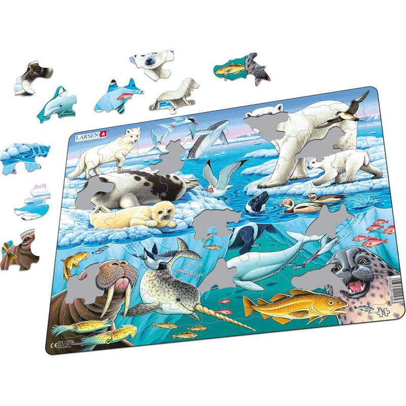 Larsen Puzzle - Arctic Ice - 75 Pieces
