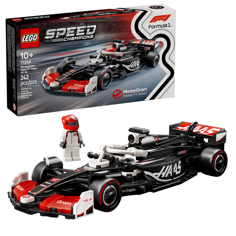 LEGO Speed Champions - Voiture de course MoneyGram Haas F1® Team VF-25