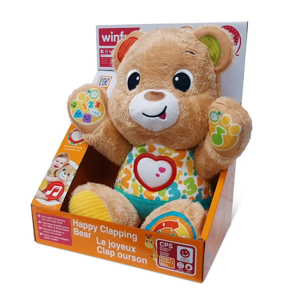 Le joyeux clap ourson Winfun