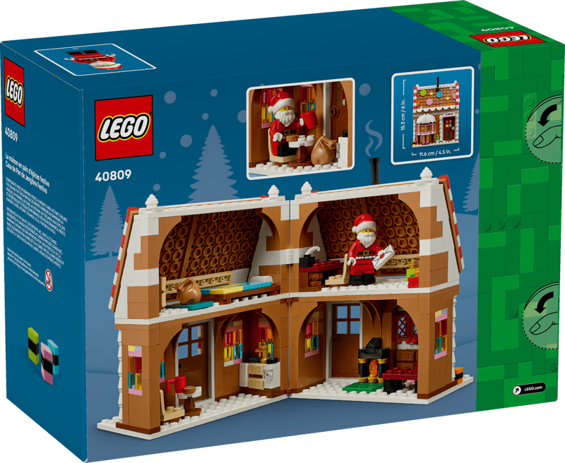 LEGO - Festive Gingerbread House