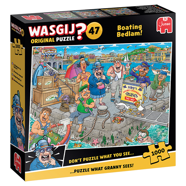 Casse-tête Wasgij? Original #47 - Le radeau à la dérive - 1000 pièces