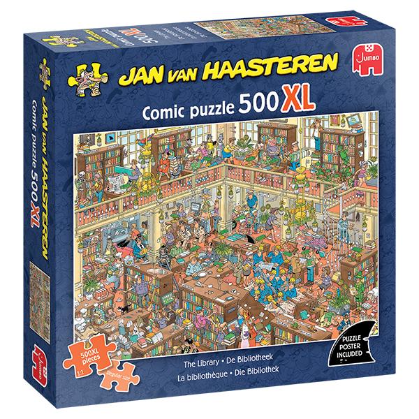Casse-tête Jan Van Haasteren - La librairie - 500 pièces XL