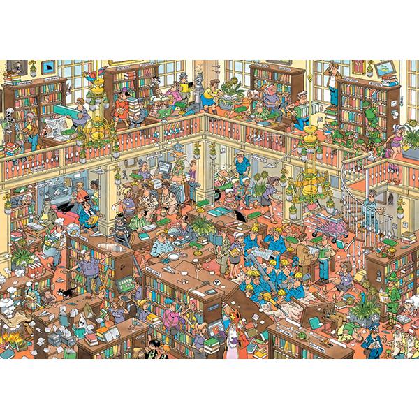 Casse-tête Jan Van Haasteren - La librairie - 500 pièces XL