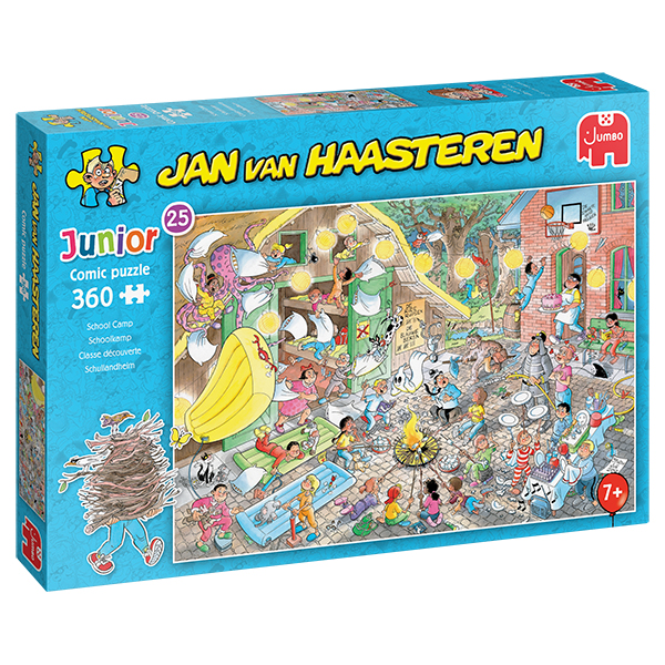 Casse-tête Jan Van Haasteren Junior - Classe découverte - 360 pièces