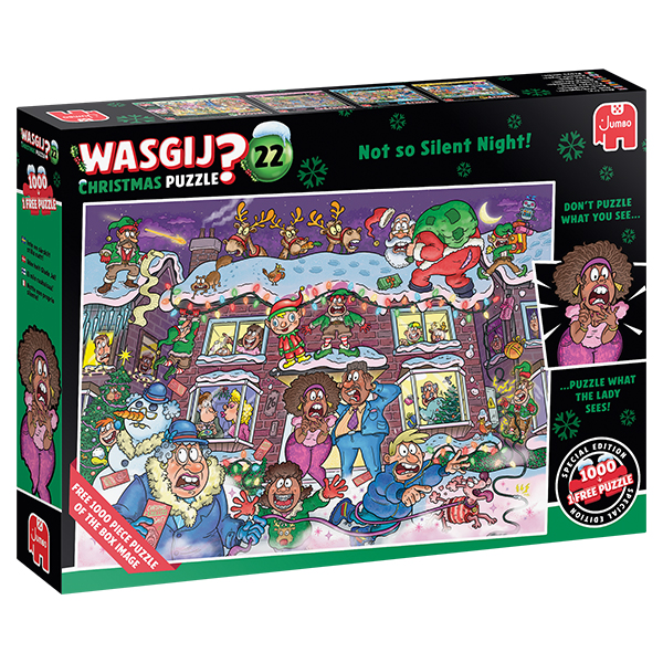 Casse-tête Wasgij? Noël #22 - Une nuit pas si douce - 2x1000 pièces