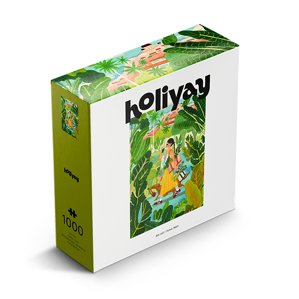 Casse-tête Holiyay - Jus vert de Ruthy Kim - 1000 pièces