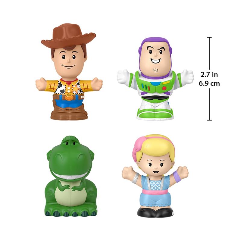 Little People - Toy Story - Coffret de 4 figurines