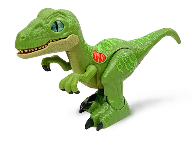 Dinosaure motorisé Vélociraptor 26 cm