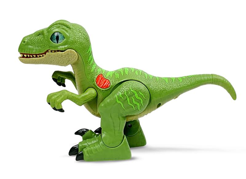 Dinosaure motorisé Vélociraptor 26 cm